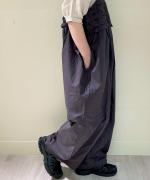 ハンドスモッキングコットンポプリン　サロペット